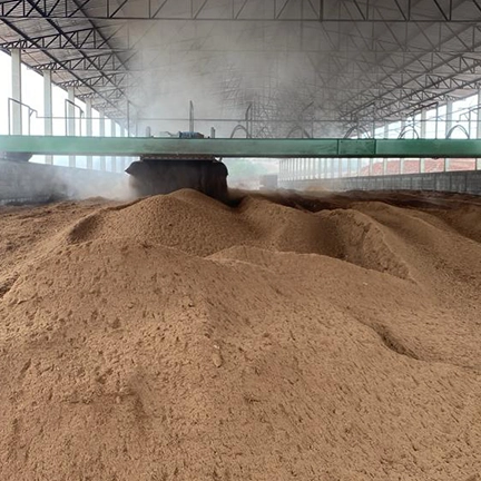 Utilização do RBR Compost Premium em indústria de compostagem