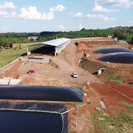 Utilização do RBR Compost Premium em produção de biogás