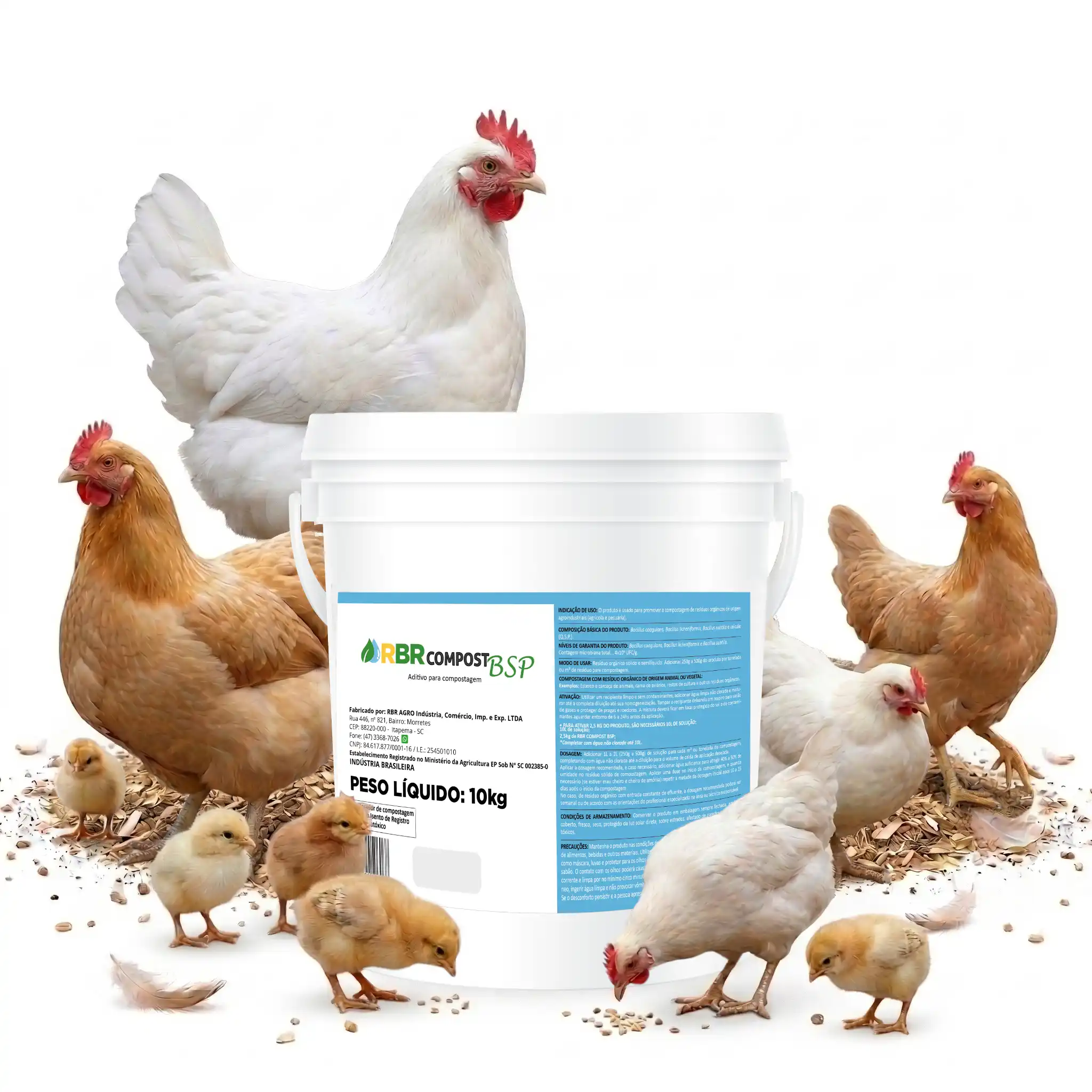 RBR Compost BSP - Avicultura